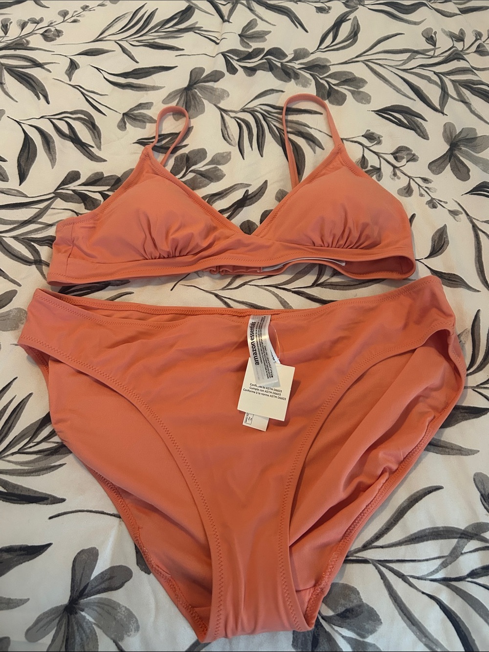 Essentials Coral Triangle Bikini Set